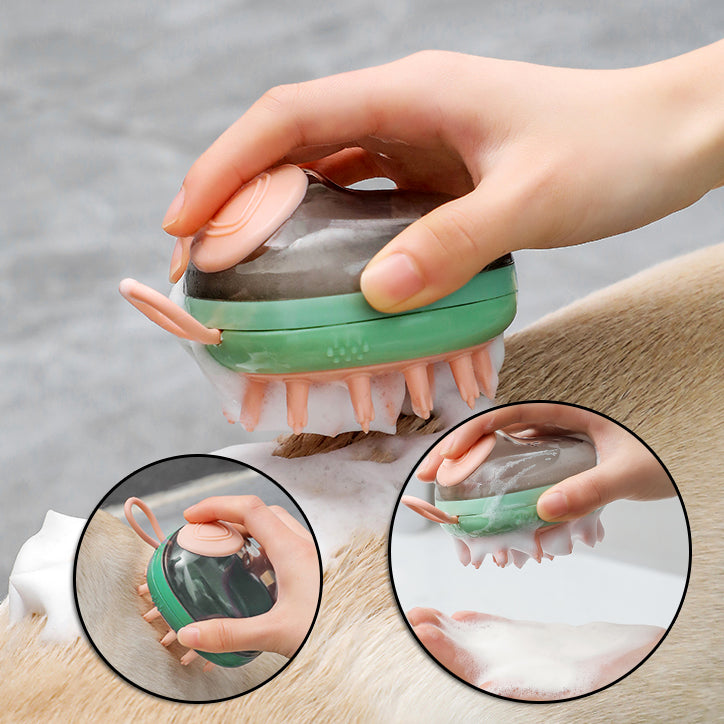 2 in 1 dog brush